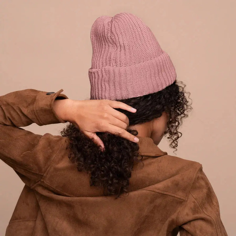Kitsch Glazey™ Satin Lined Beanie Blush