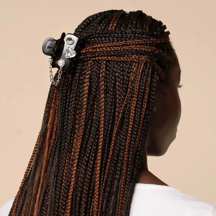 Kitsch KitschPop Charms & Cloud Clip Set Vintage Black