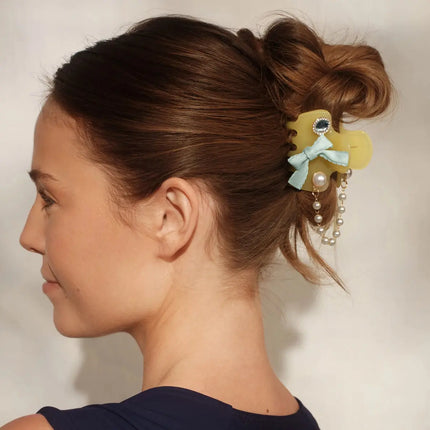 Kitsch Kitschpop Cloud Clip 7pc Set Coastal Cottage Butter Yellow