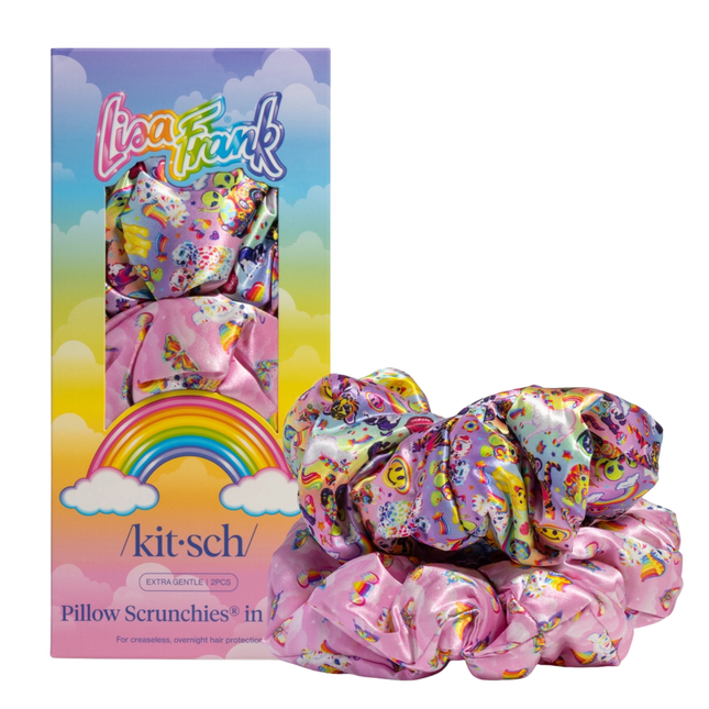 Kitsch Lisa Frank Satin Pillow Scrunchie The Fantastic World Of Lisa Frank