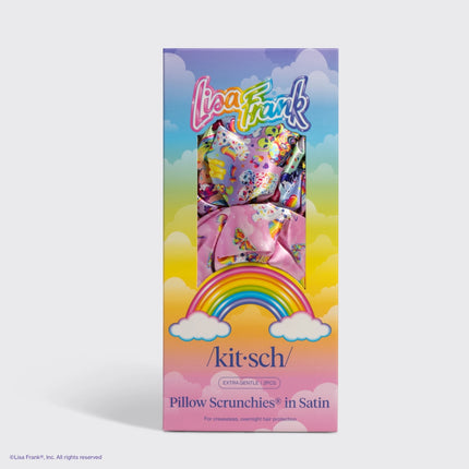 Kitsch Lisa Frank Satin Pillow Scrunchie The Fantastic World Of Lisa Frank