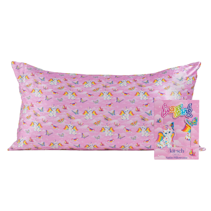 Kitsch Lisa Frank Satin Pillowcase Angel Kitty™ King