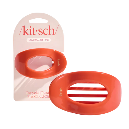 Kitsch Recycled Plastic Flat Cloud Clip Cherry