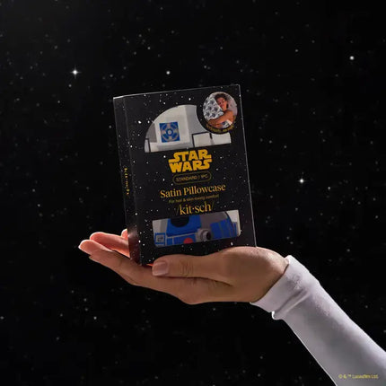 Kitsch Star Wars™ Satin Pillowcase R2-D2 & C-3PO