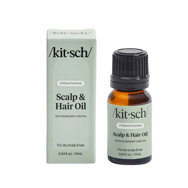 Kitsch Strengthening Scalp & Hair Oil with Rosemary & Biotin