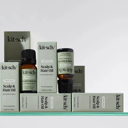Kitsch Strengthening Scalp & Hair Oil with Rosemary & Biotin