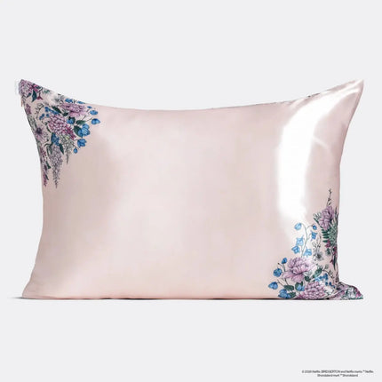 Kitsch x Bridgerton Satin Pillowcase Wisteria