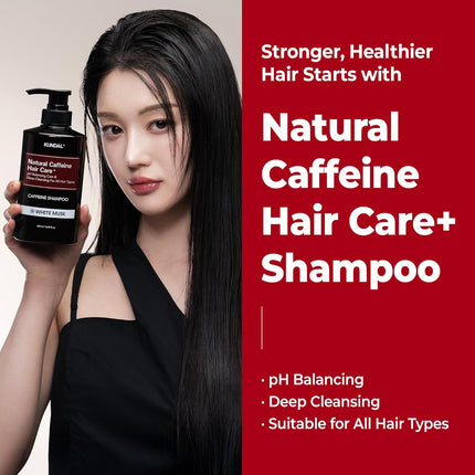 Kundal Caffeine Shampoo Cherry Blossom