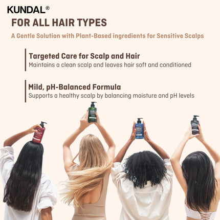 Kundal Honey & Macadamia Nature Shampoo Amber Vanilla
