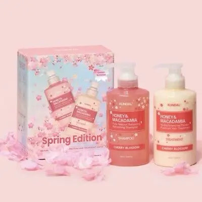 Kundal Honey & Macadamia Nature Shampoo & Treatment Cherry Blossom