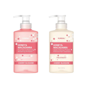 Honey & Macadamia Nature Shampoo & Treatment Cherry Blossom