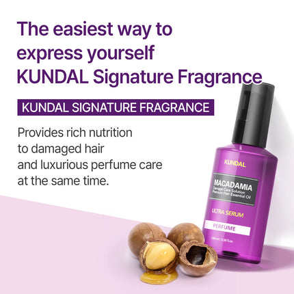 Kundal Macadamia Hair Serum White Musk