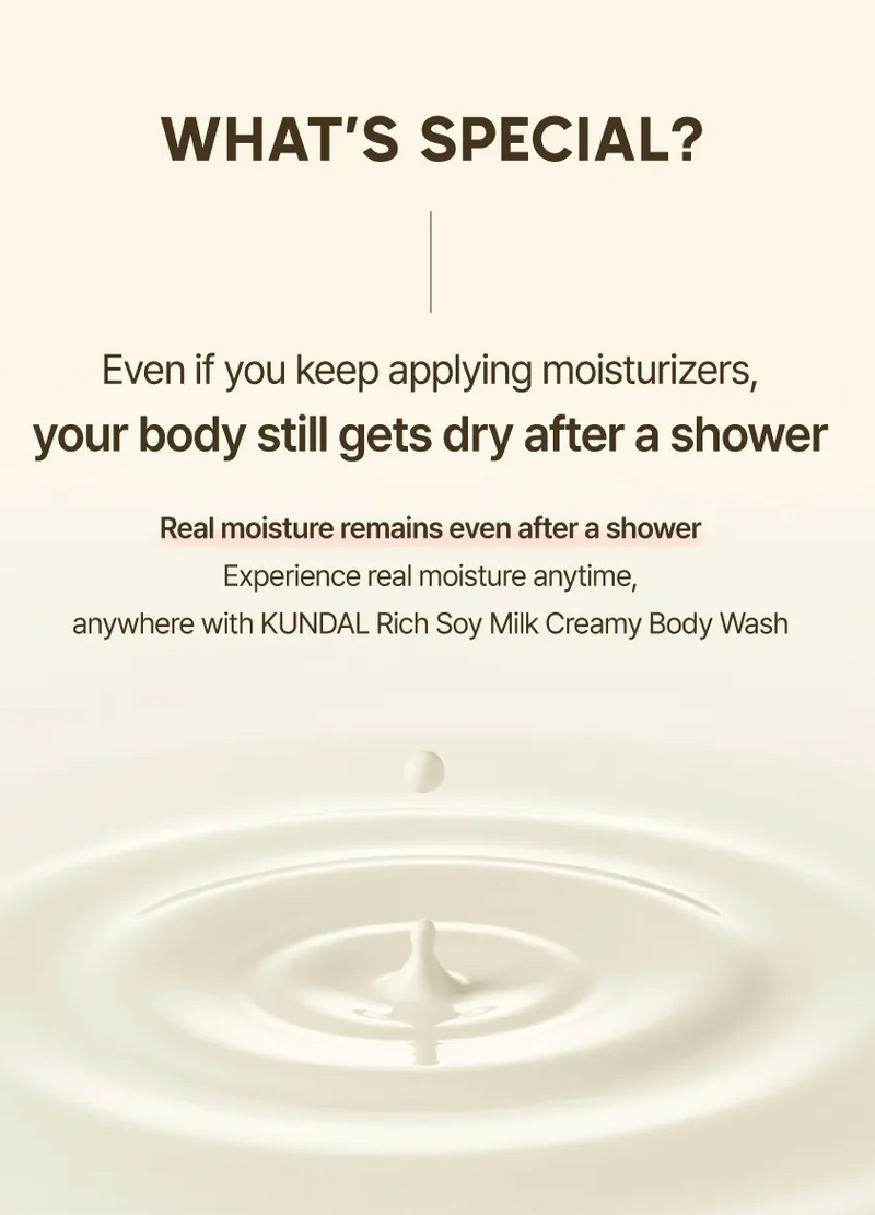 Kundal Rich Soymilk Body Wash Mellow Vanilla