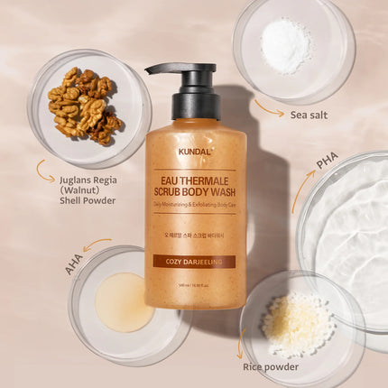 Kundal Scrub Body Wash Violet Muguet