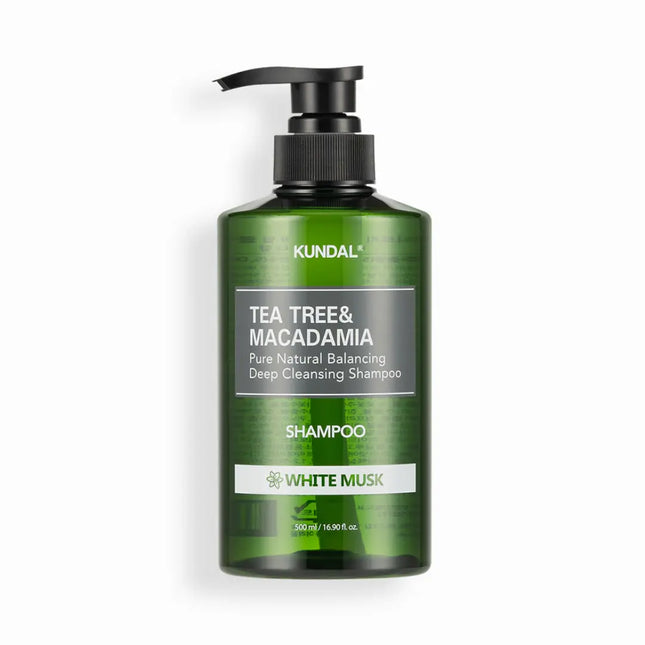Kundal Tea Tree & Macadamia Deep Cleansing Shampoo White Musk