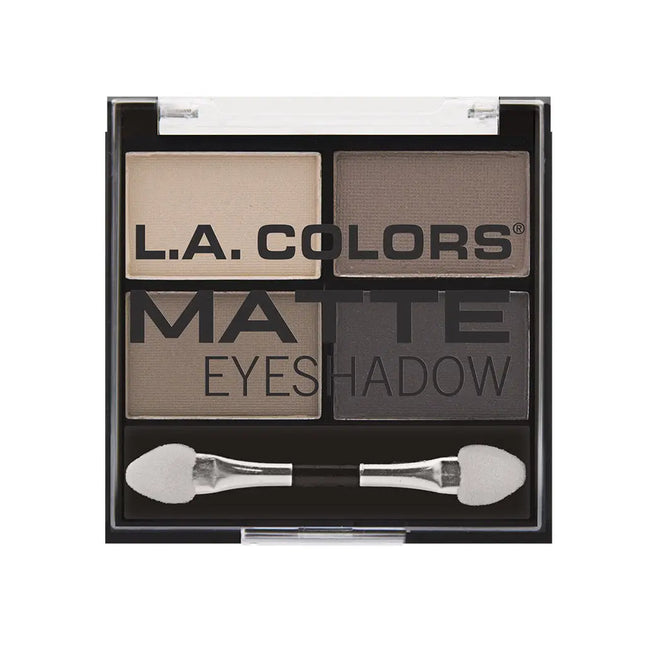 LA Colors 4 Color Matte Eyeshadow Materiffic