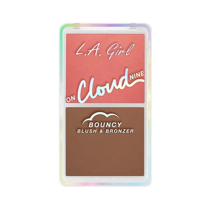 LA Girl On Cloud Nine Bouncy Blush & Bronzer Coral Bliss