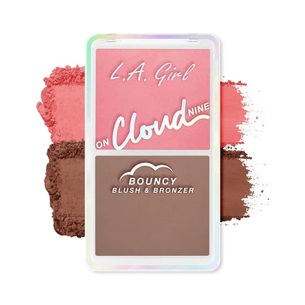 LA Girl On Cloud Nine Bouncy Blush & Bronzer Dreamy Pink