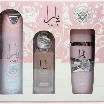 Lattafa Yara 3 Piece Gift Set