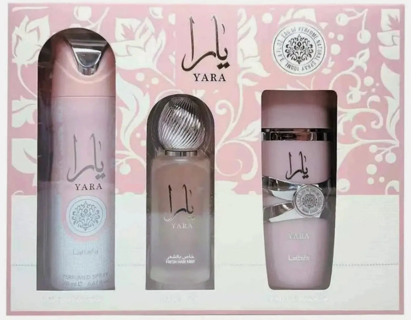 Lattafa Yara 3 Piece Gift Set