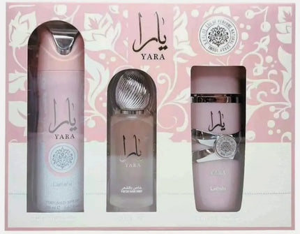 Lattafa Yara 3 Piece Gift Set