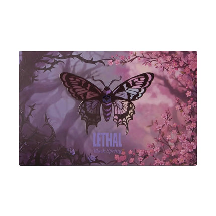 Lethal Cosmetics Pressed Powder Palette Black Spring