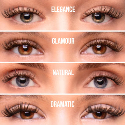 Lina Lien Press On Lash Starterkit Elegance Black Glue Strip