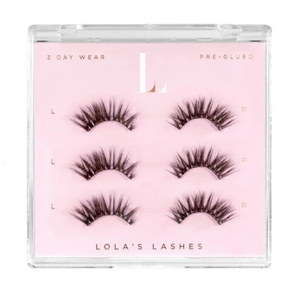 Lola's Lashes Demi Volume Half Lashes Brown
