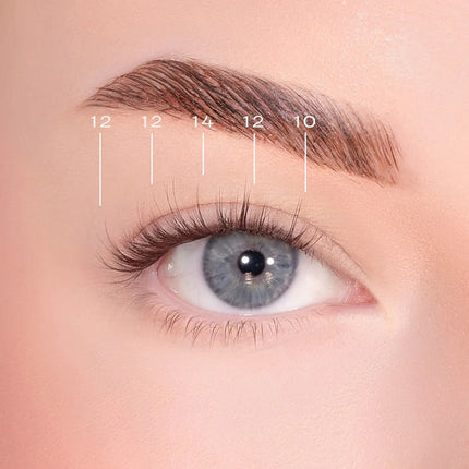 Lola's Lashes Feathered Dark Brown Pre-Glued Lashes
