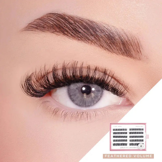 Lola's Lashes Feathered Volume Pre-Glued Lashes