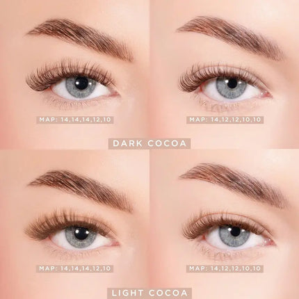 Lola's Lashes Light Cocoa Pre Glued Lashes