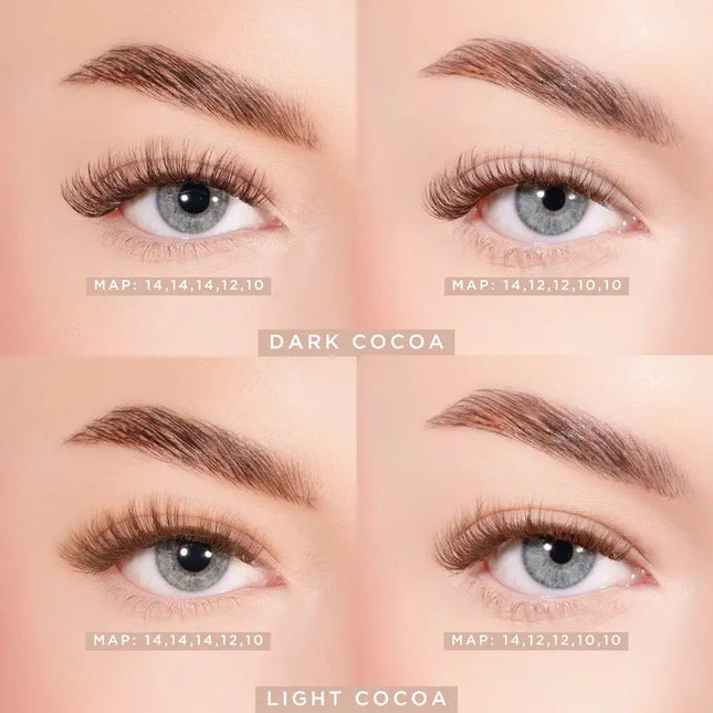 Lola's Lashes Light Cocoa Pre Glued Lashes
