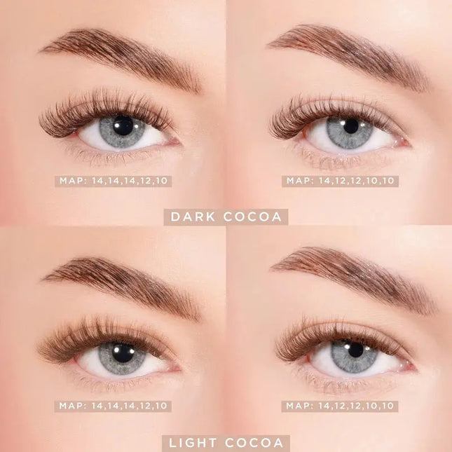 Lola's Lashes Light Cocoa Pre Glued Lashes Set