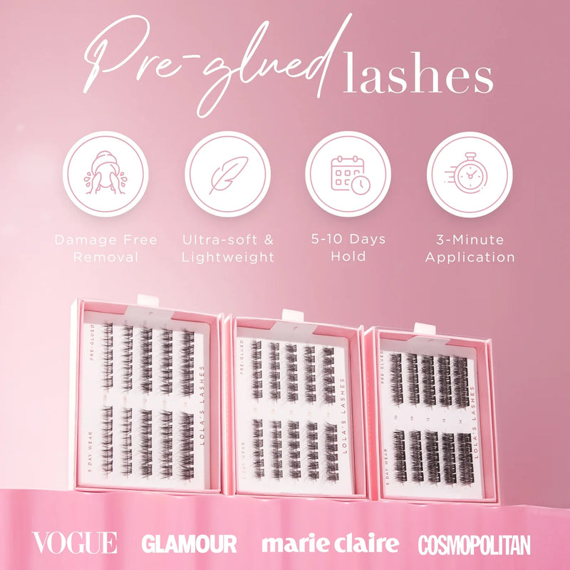 Lola's Lashes Subtle Volume Pre Glued Lashes