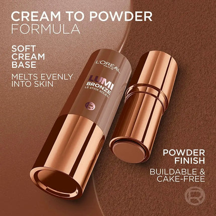 L'Oréal Paris Lumi Bronze Le Stick Soleil Bronzer 110 Toasted Sunlight