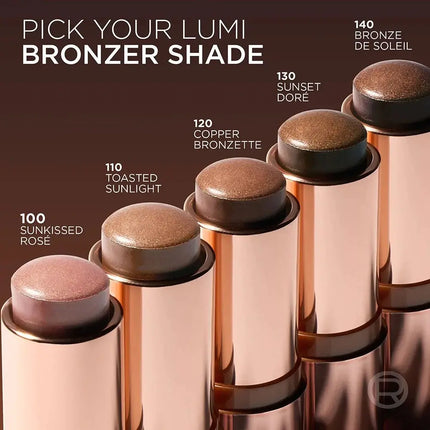 L'Oréal Paris Lumi Bronze Le Stick Soleil Bronzer 130 Sunset Dore