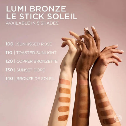 L'Oréal Paris Lumi Bronze Le Stick Soleil Bronzer 130 Sunset Dore