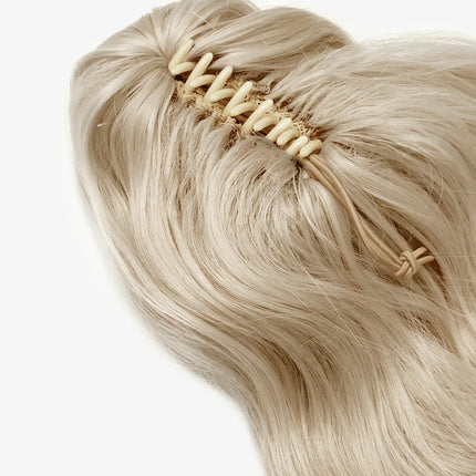 Lullabellz Brushed Out Wave 16 Inch Claw Clip Pony California Blonde