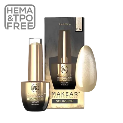 Makear Glow In Dark Cat Eye Gel Polish CL01 Dubaj Sands