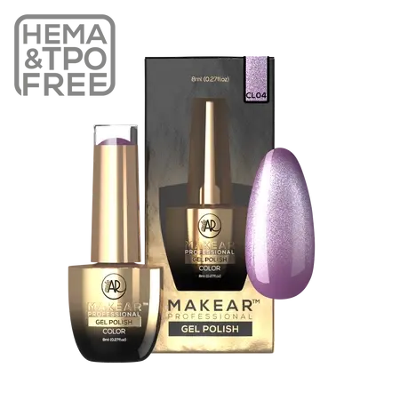 Makear Glow In Dark Cat Eye Gel Polish CL04 Paris Midnight