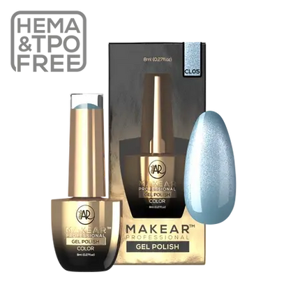 Makear Glow In Dark Cat Eye Gel Polish CL05 Manhattan Night