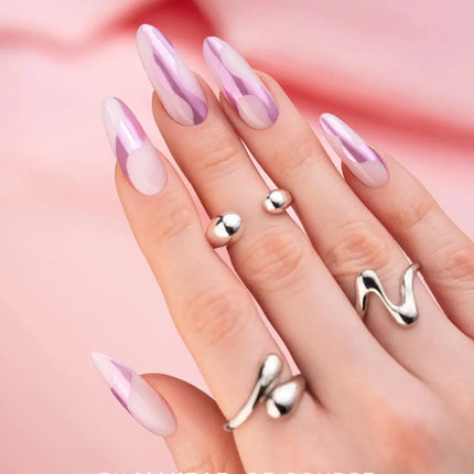 Makear Liquid Effect Nail Dust Chrome SFX Violet