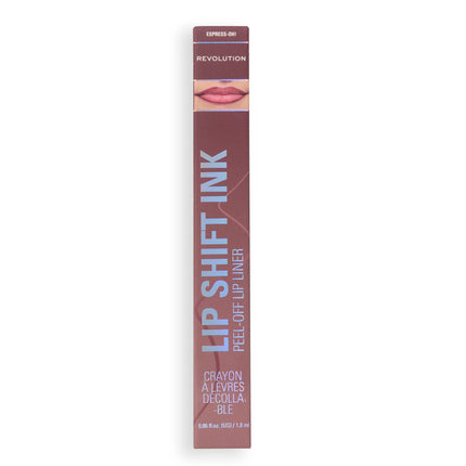 Makeup Revolution Lip Shift Ink Peel Off Lipliner Stain Espress-oh!