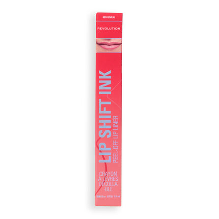 Makeup Revolution Lip Shift Ink Peel Off Lipliner Stain Red Reveal