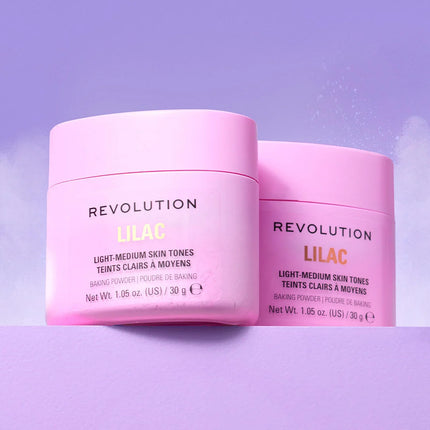 Makeup Revolution Loose Baking Powder Sweet Lilac