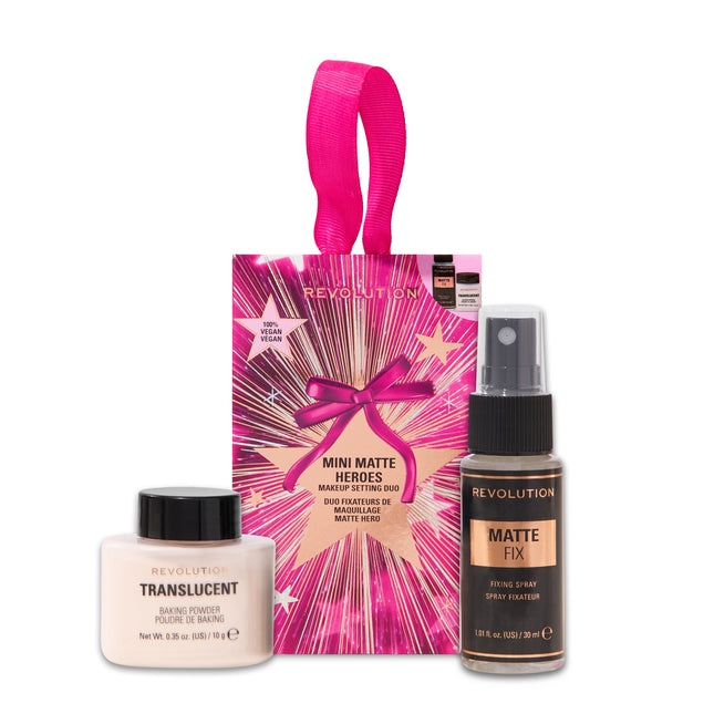 Makeup Revolution Mini Matte Hero's Makeup Setting Duo