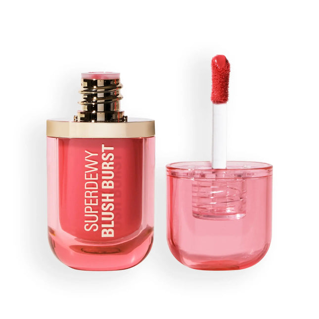 Makeup Revolution Superdewy Liquid Blush Burst Watermelon Pop Coral
