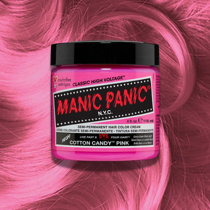 Manic Panic Cotton Candy Pink Hair Color