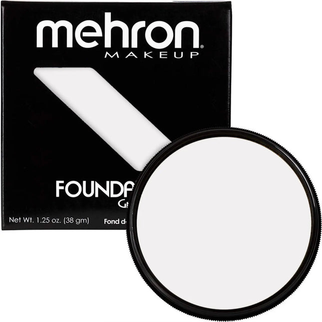 Mehron Makeup Foundation Greasepaint White