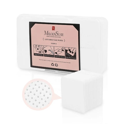 MelodySusie Lint Free Nail Wipes 1050Pcs